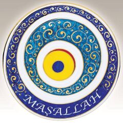 Kütahya Porselen El Yapımı 20cm Tabak Dekor No 01382