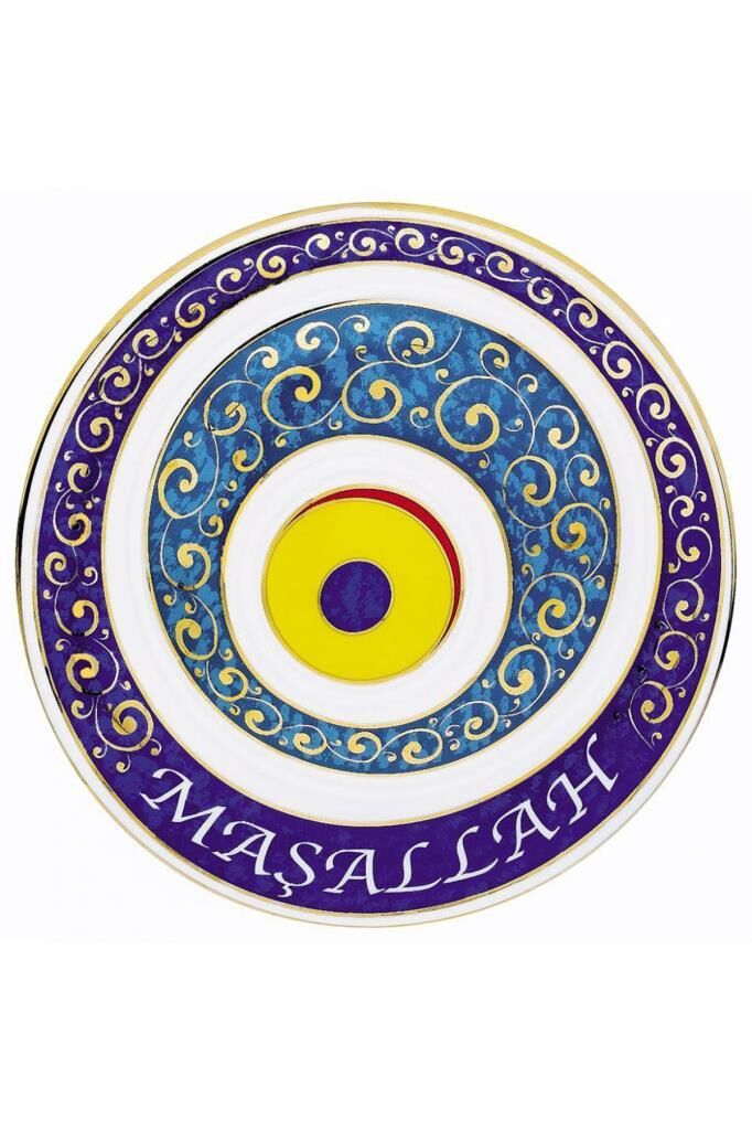 Kütahya Porselen El Yapımı 20cm Tabak Dekor No 01382