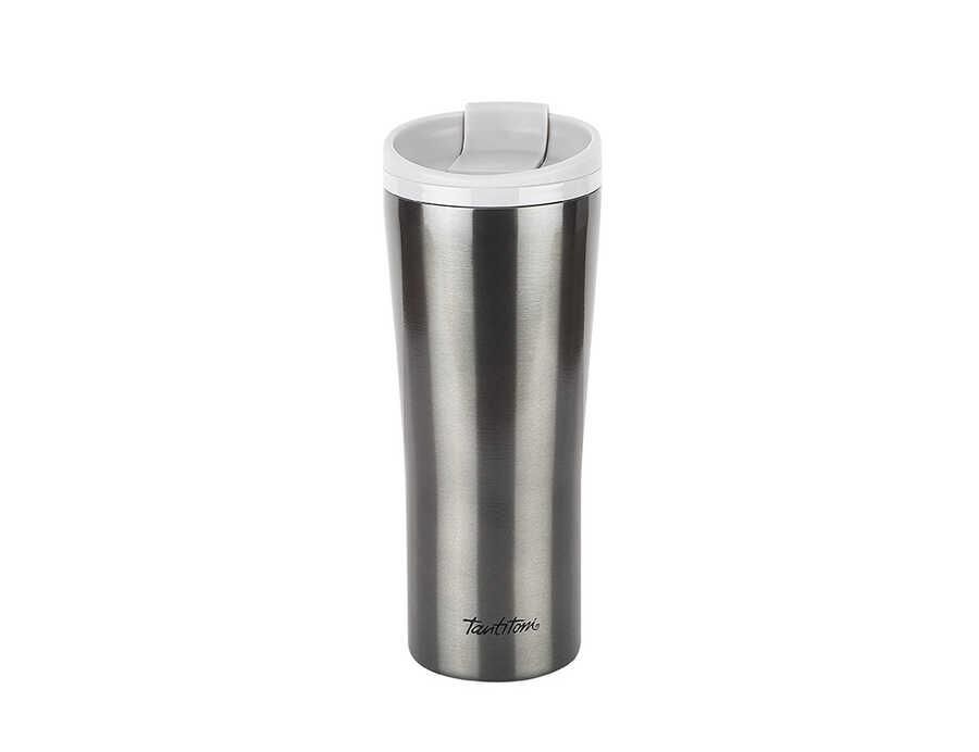 TANTİTONİ SİYAH PASLANMAZ ÇELİK TERMOS BARDAK 430ML