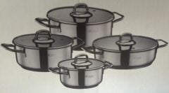 Aria 8 parça tencere seti (16-20-22-24 cm )