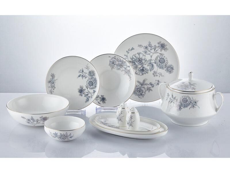 LAMEDORE UFO FLOWER 59 PCS DINNER SET
