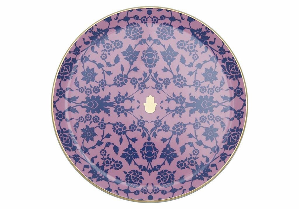 Porland Glamorous Pembe Düz Tabak 24cm 04A+P021556