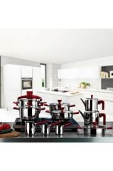 Aryıldız 22 Parça Piramid Rose Cam İdeal Set