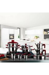 Aryıldız 22 Parça Piramid Rose Cam İdeal Set