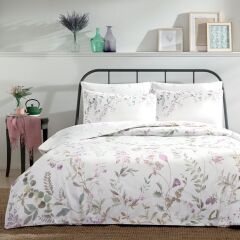 Taç Serenity Ranfoce Çift Kişilik Nevresim Takımı Beyaz