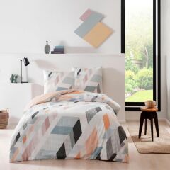 Taç Denver Ranforce Tek Kişilik Nevresim Takımı Mint