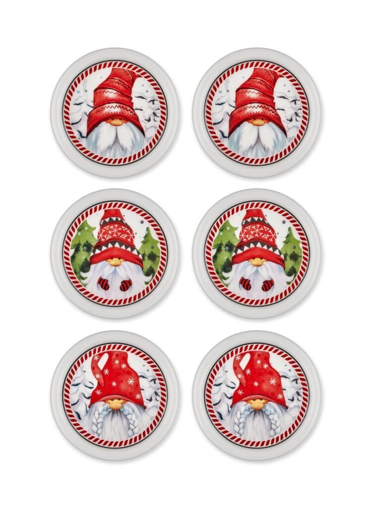 The Mia GNM0005 Gnomes Çerezlik 6 Lı Set - 12 cm