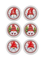 The Mia GNM0005 Gnomes Çerezlik 6 Lı Set - 12 cm
