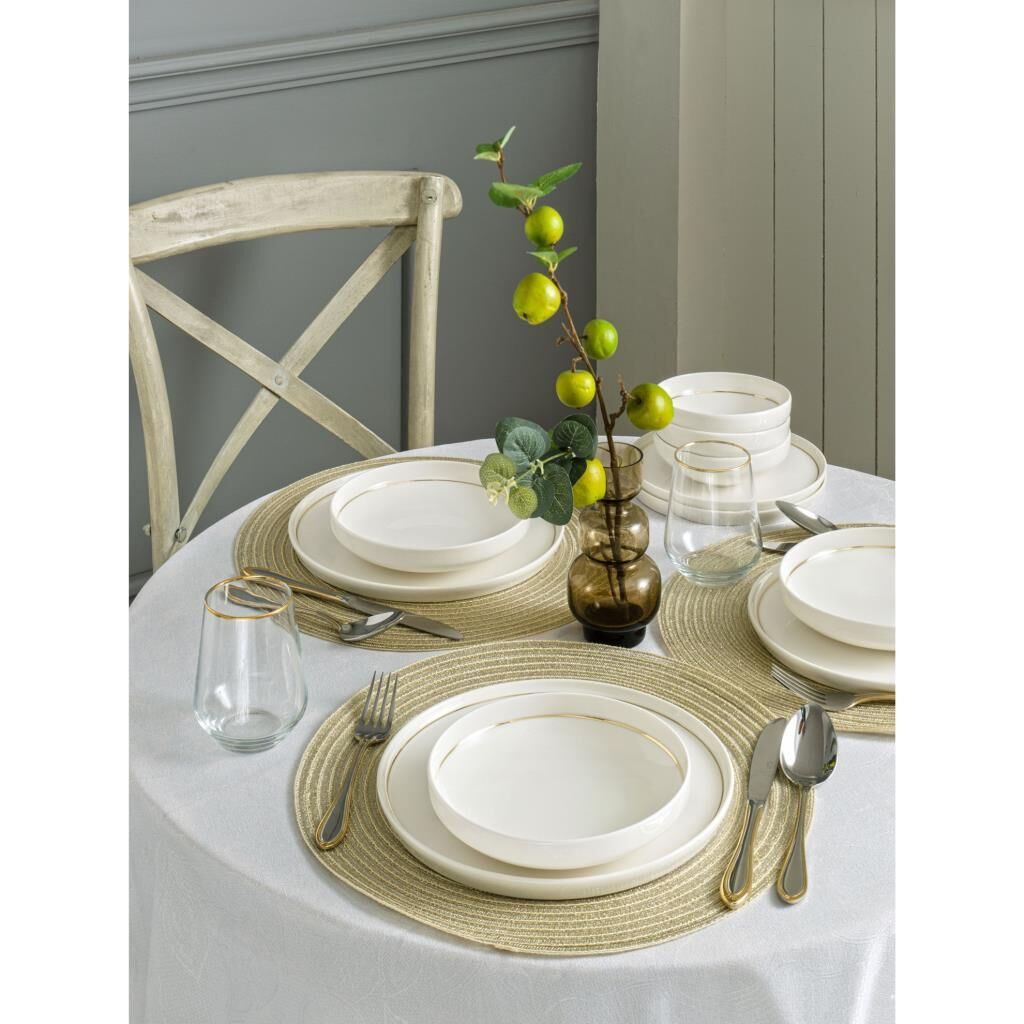 PİERRE CARDİN SWAN GOLD 24 PARÇA YEMEK TAKIMI