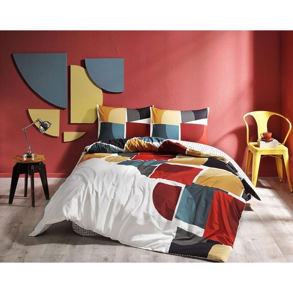 Taç Genç Modası Leon Ranforce Tek Kişilik Nevresim Takımı Hardal