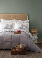 APRİCİTAS HOME UYKU SETİ SOFTLY MIGRA GRAY TEK KİŞİLİK