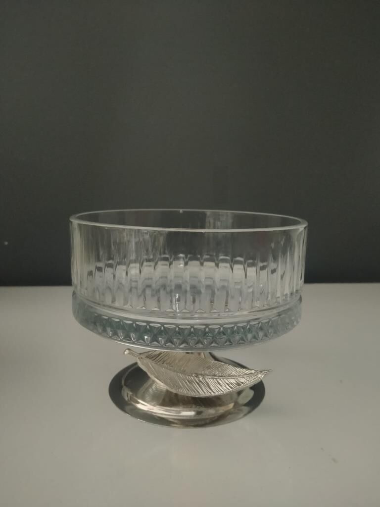 Selim Dekor Yaprak Ayaklı Büyük Sunun