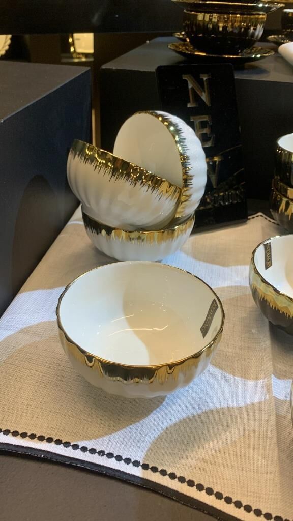 Roy Kıng Avangarde kase white gold