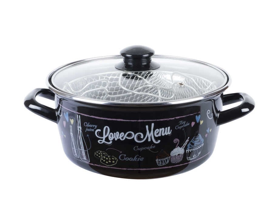 TANTİTONİ LOVE MENU KIZARTMA TENCERESİ 24CM KAPYA 24KTLM