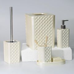 Selim Dekor Spektrum Banyo Seti İnci