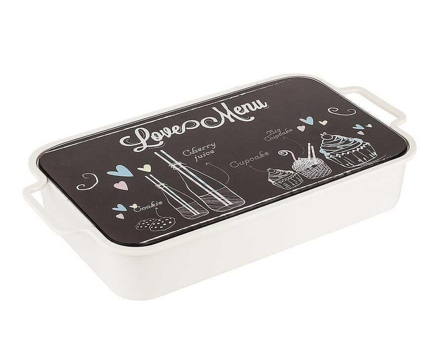 TANTİTONİ MELAMİN CAM KAPAKLI LOVE MENÜ 6LI KAHVALTILIK