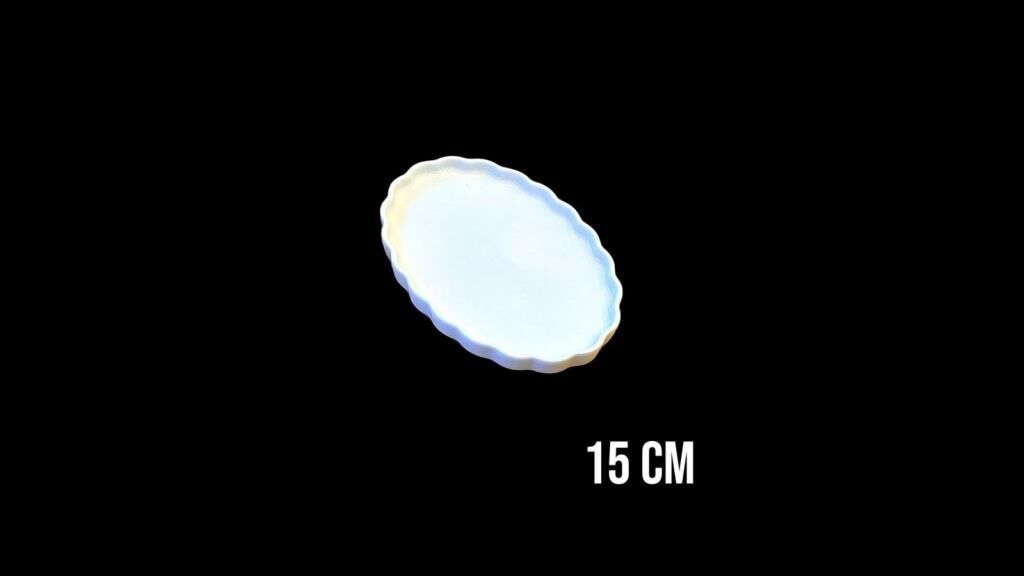 ROY KİNG TWIST PORSELEN KAYIK TABAK 15 CM CM 1 ADET