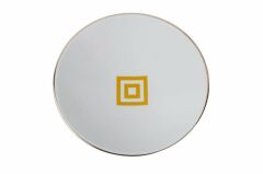 Porland Morocco Desen4 Sarı Çukur Tabak 20cm 04A+P021330