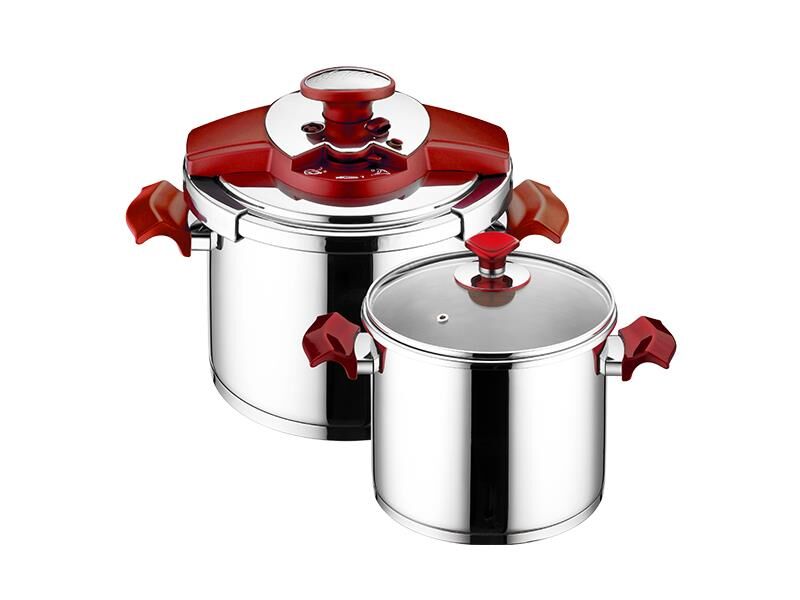 Aryıldız Milano Kanka Düdüklü Tencere 3.5 Lt+5,5 Lt-Rose