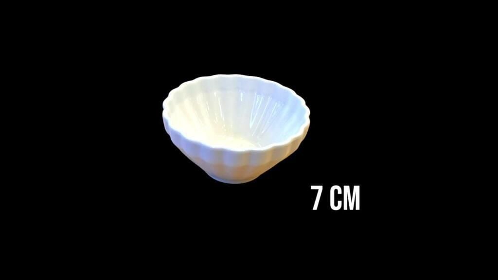 ROY KİNG TWIST PORSELEN YUVARLAK KASE 10 CM CM 1 ADET