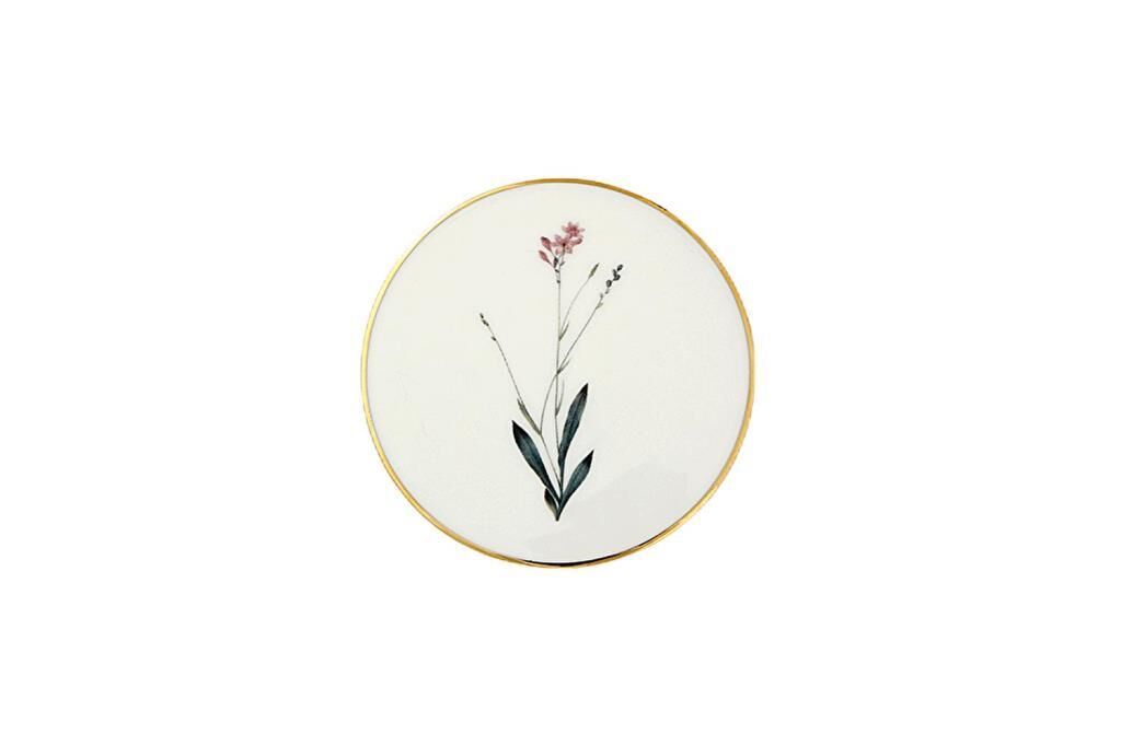 Porland Botanical Desen4 Bardak Altlığı 10cm 04ALM006635