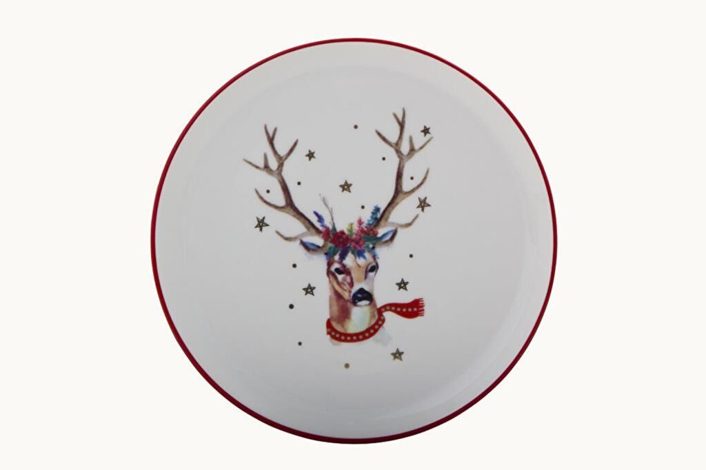 Porland Winter Düz Tabak 20cm 04ALM004488