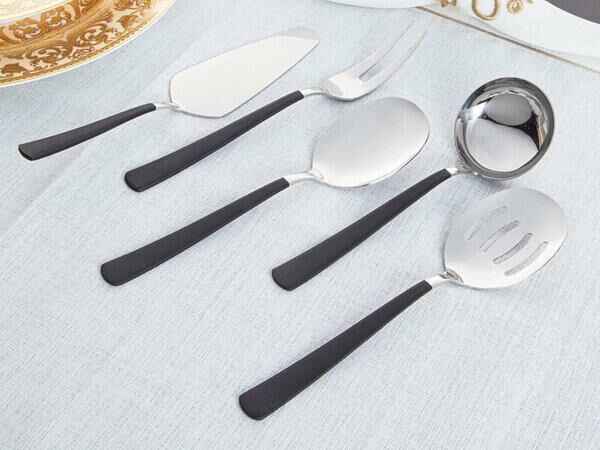 ROY KİNG VENÜS 5 PRÇ SOS SETİ ÇELİK-SİYAH