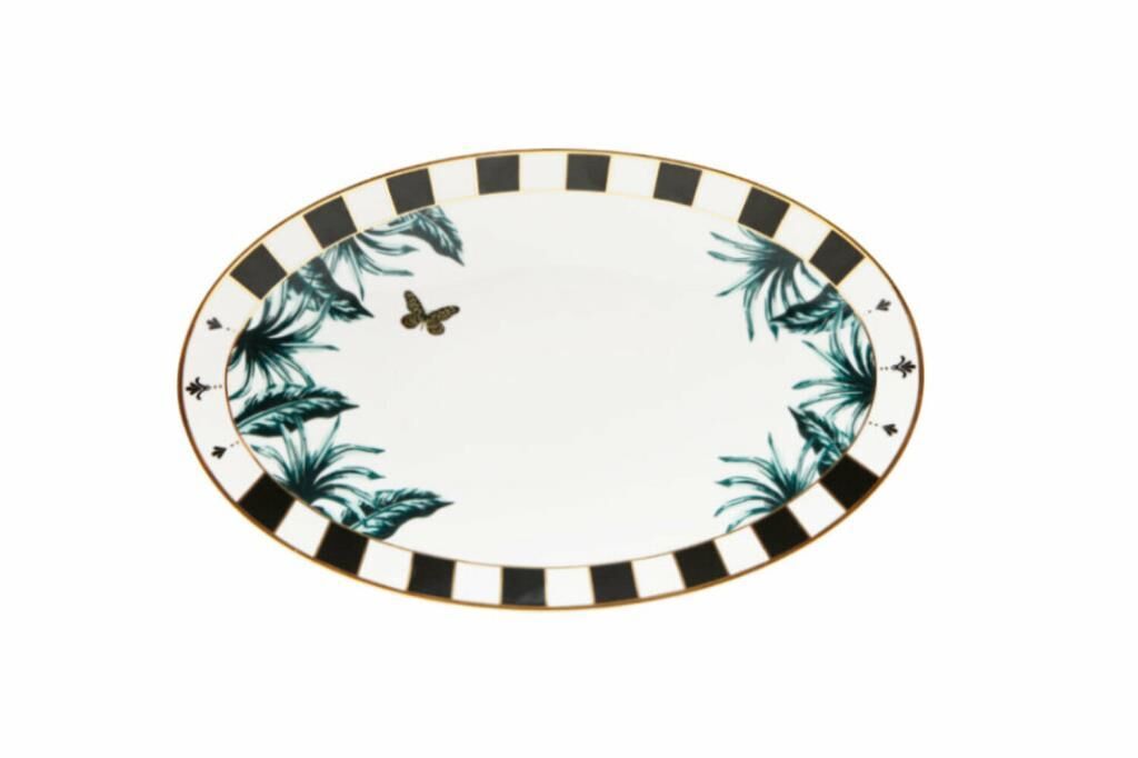 Porland Palms Kayık Tabak 24cm 04ALM005387