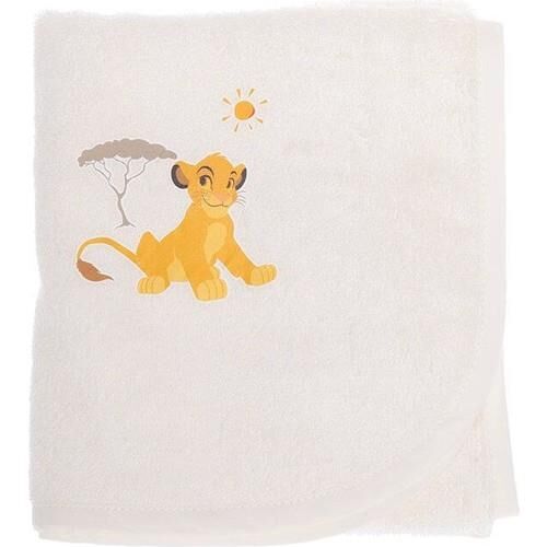 Özdilek Baby Sımba Nakışlı Bambu Bebek Pelerin Krem Lisanslı