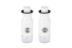 TANTİTONİ 2Lİ CAM BEYAZ YAZILI YAĞLIK SİRKELİK SETİ