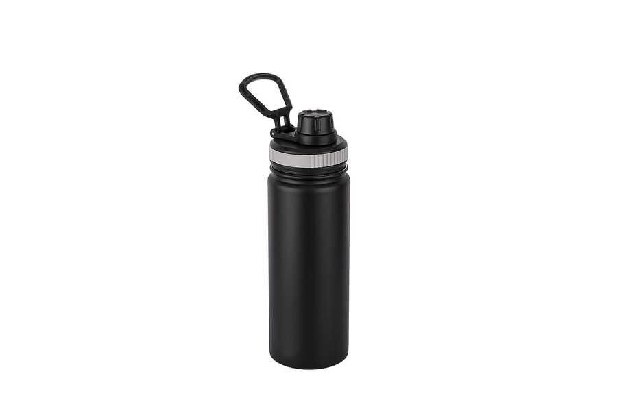 TANTİTONİ SİYAH PASLANMAZ ÇELİK SU ŞİŞESİ 530ML JAR 13448S
