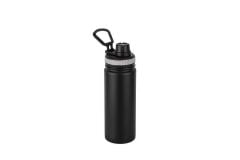 TANTİTONİ SİYAH PASLANMAZ ÇELİK SU ŞİŞESİ 530ML JAR 13448S