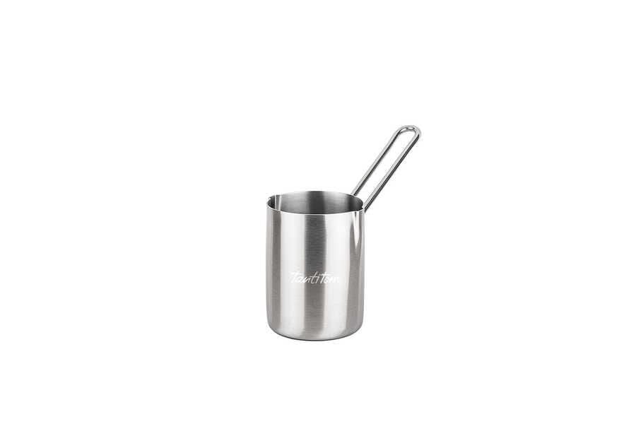 TANTİTONİ PASLANMAZ ÇELİK ÇİFT AĞIZLI SİLİNDİR CEZVE 350ML