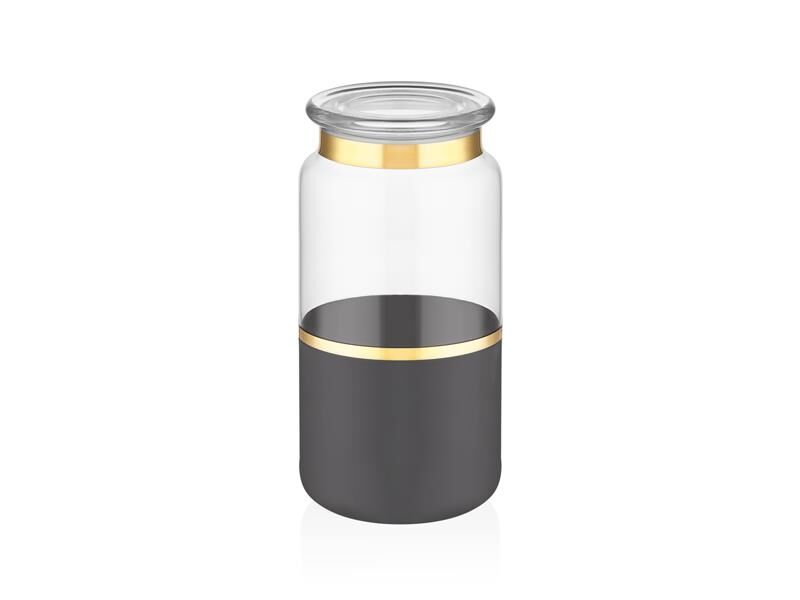 DECORIUM Kavanoz 20x10 cm Vısıon Black  M06304-AB
