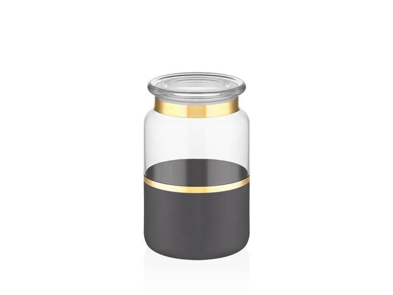 DECORIUM Kavanoz 15x10 cm Vısıon Black  M06305-AB