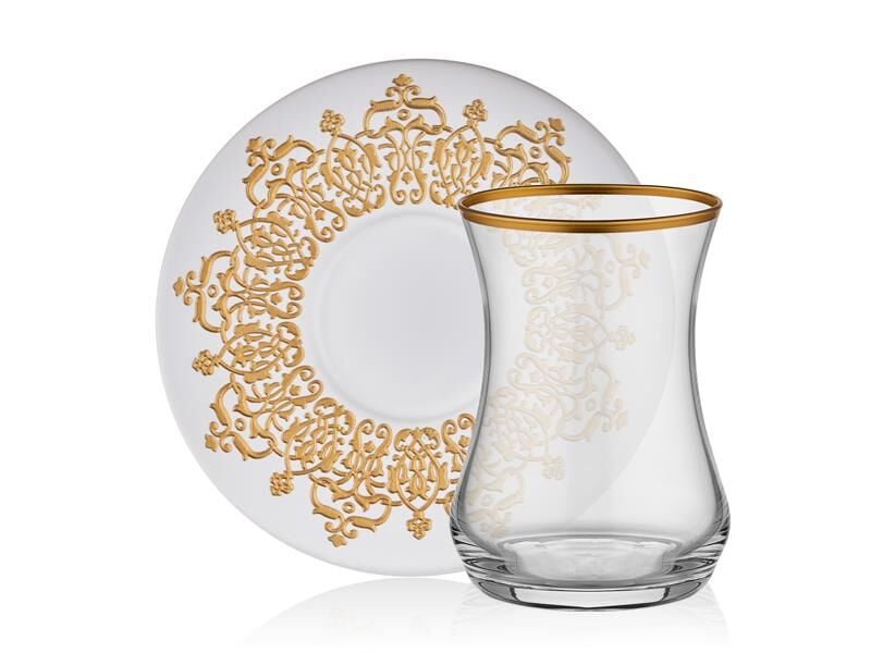 DECORİUM M01875 12 Parça Çay Takımı Feshane AB