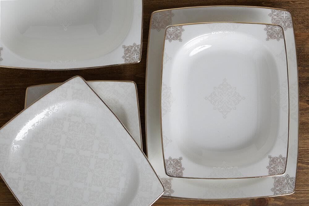 Porland Yağmur 61 Parça 12 Kişilik Yemek Takımı 04ALM003212