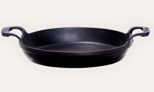 SÜREL DÖKÜM 22 CM YUVARLAK DÜZ SAHAN MAT SİYAH