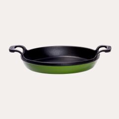 SÜREL DÖKÜM 22 CM YUVARLAK DÜZ SAHAN PARLAK YEŞİL