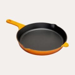 SÜREL DÖKÜM 27 CM YUVARLAK DÜZ TAVA TURUNCU