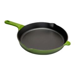 SÜREL DÖKÜM 27 CM YUVARLAK DÜZ TAVA KOYU YEŞİL