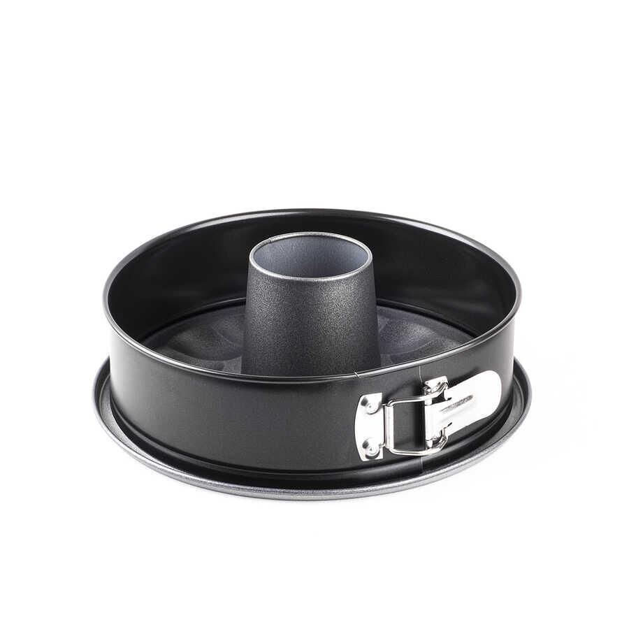 TANTİTONİ GRİ KELEPÇELİ TÜPLÜ KEK KALIBI 24CM