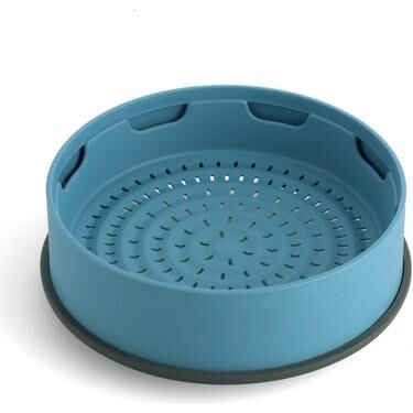 GREEN PAN STEAMY MAVİ 24CM BUHARDA PİŞİRİCİ