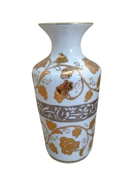 Kütahya Porselen Elif Vazo 25 Cm Dekor No:3910