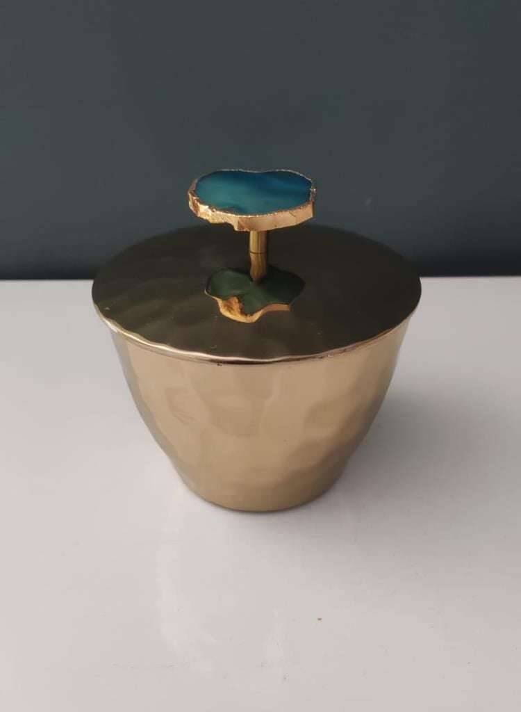 LAMEDORE GOLD KÜÇÜK KUTU 13,5*13,5*13,5 CM