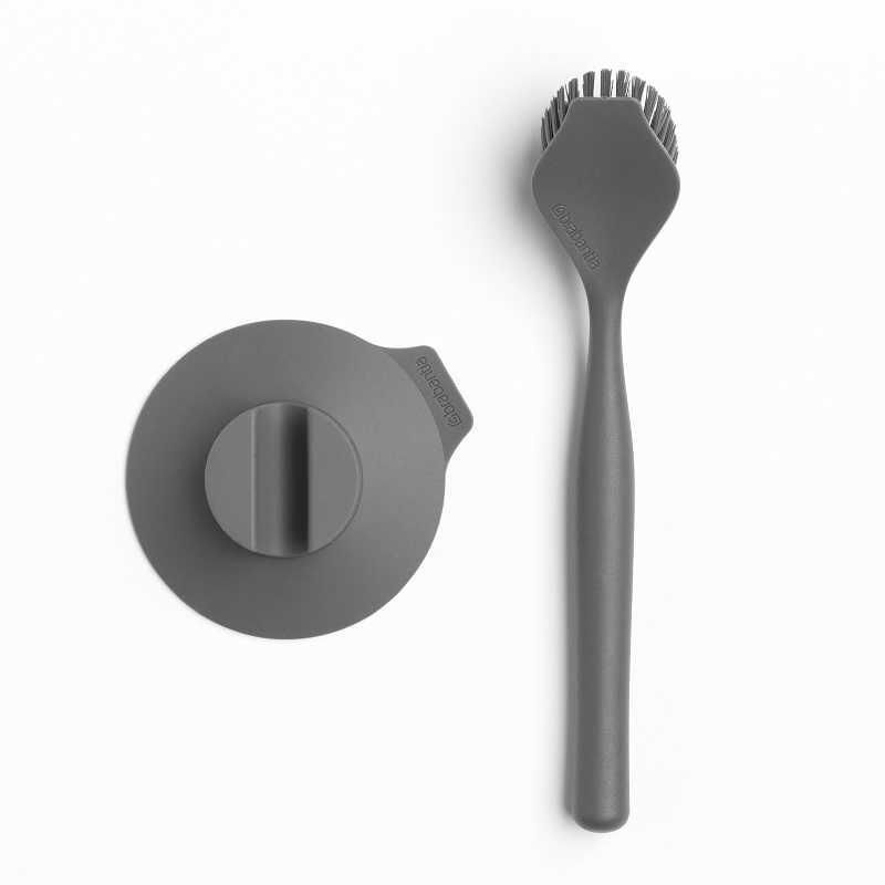 BRABANTIA DARK GREY BULAŞIK FIRÇASI VE TUTACAĞI BRA 117589
