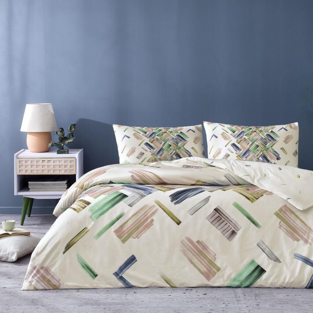 TAÇ RANFORCE RAFAEL NEVRESİM TAKIMI YEŞİL ÇİFT KİŞİLİK