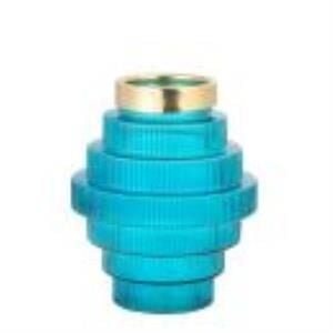 EVDEMA CAM AÇIK MAVİ KAT VAZO