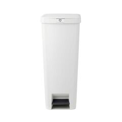 BRABANTIA STEPUP AÇIK GRİ PLASTİK PEDALLI ÇÖP KUTUSU 40L