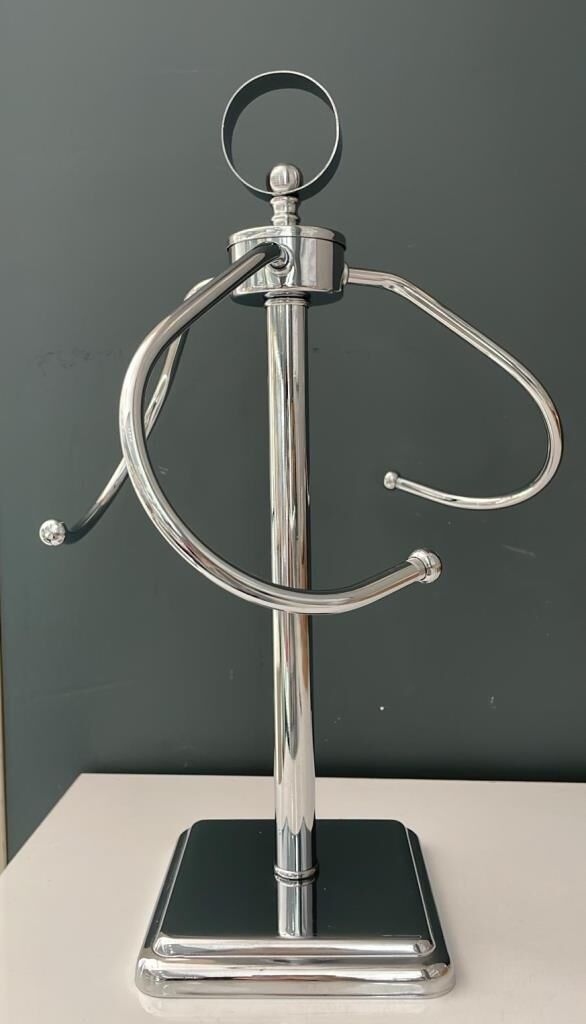 HERA KRİSTAL HALKALI HAVLULUK GÜMÜŞ 44 CM